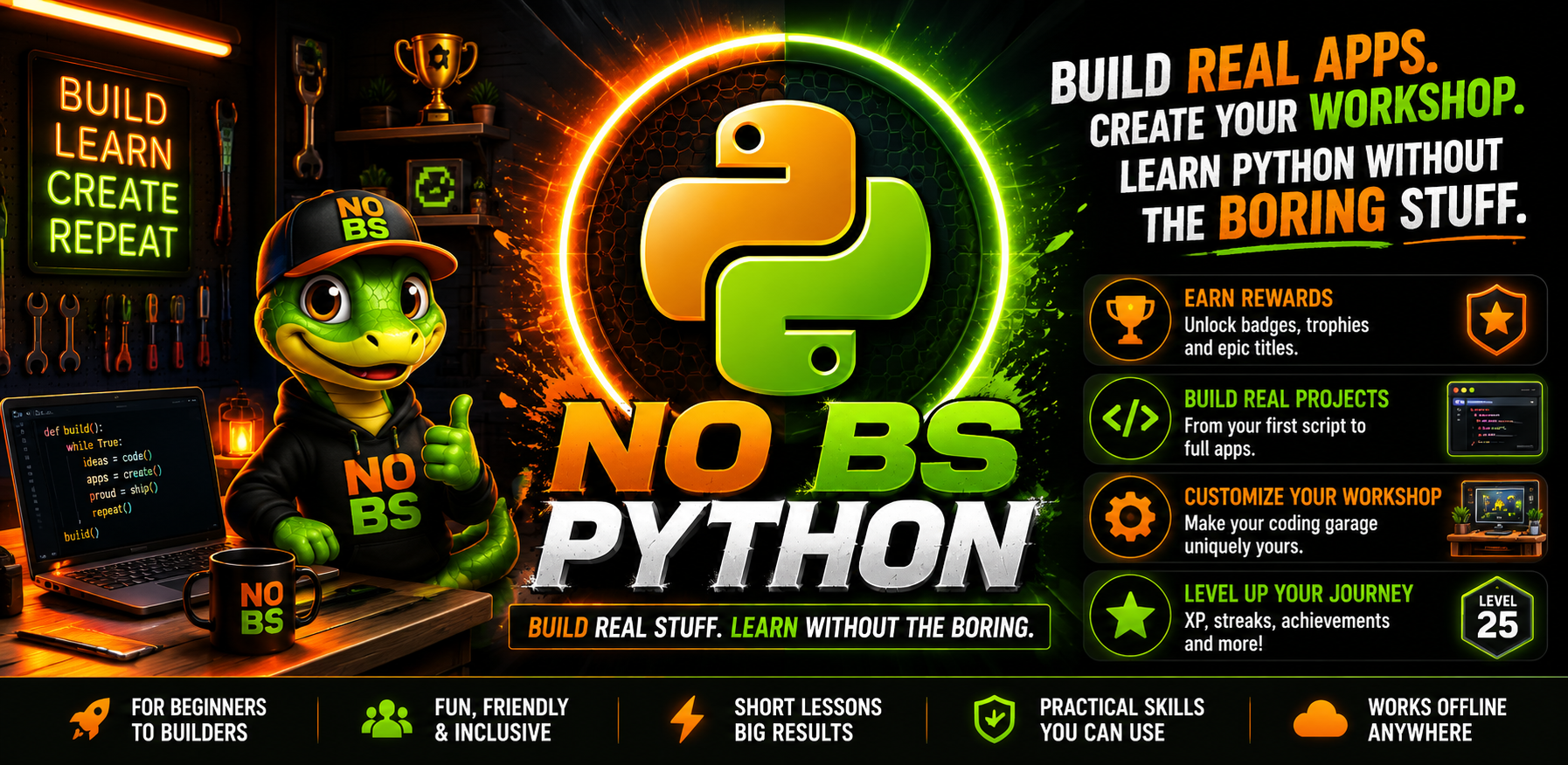 No BS Python project image