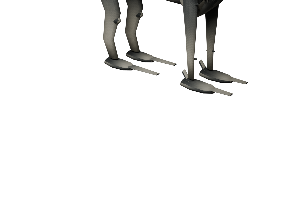 AnimalForge generated wolf preview