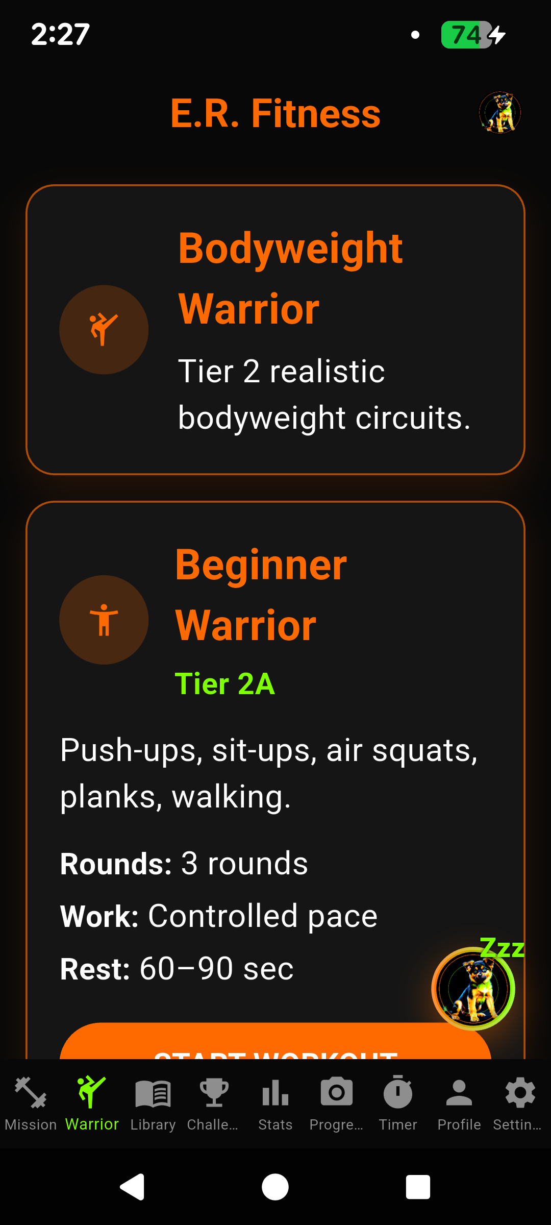 E.R. Fitness screenshot 3