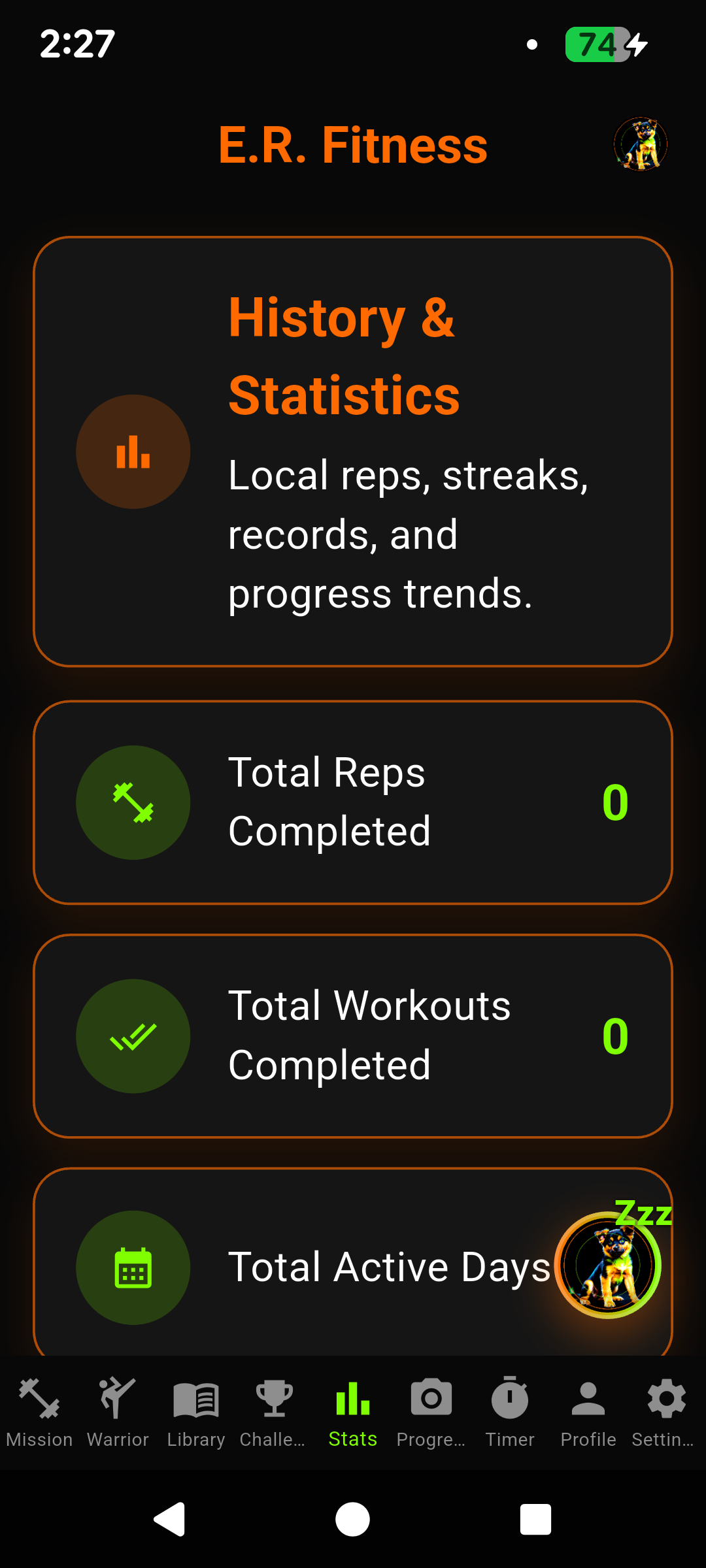 E.R. Fitness screenshot 5