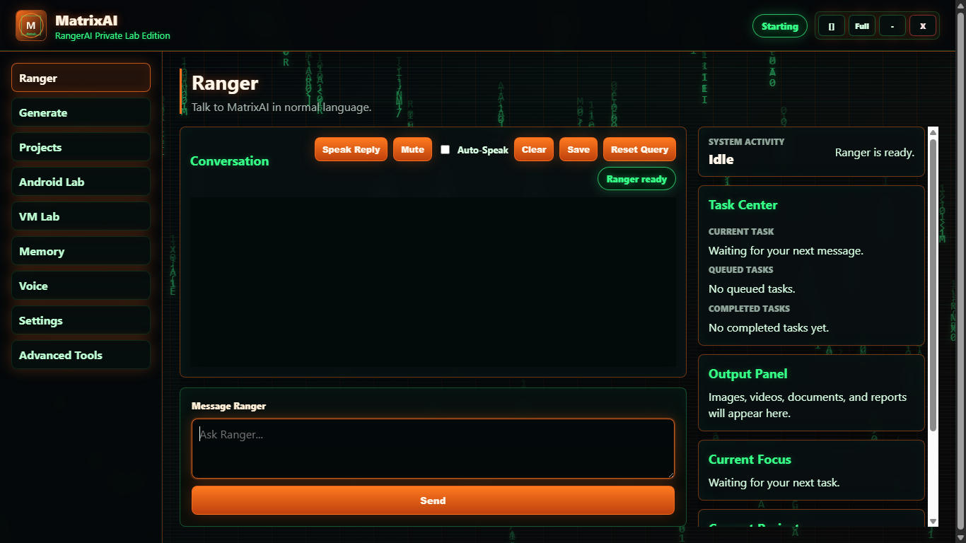 MatrixAI screenshot 2